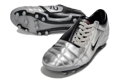 Nike Air Zoom Total 90 III FG - Silver/Metallic Silver/Black