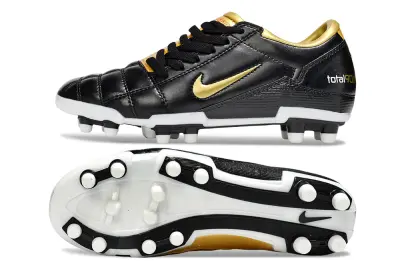 Nike Air Zoom Total 90 III FG - Black/Gold Highlight/White Accent