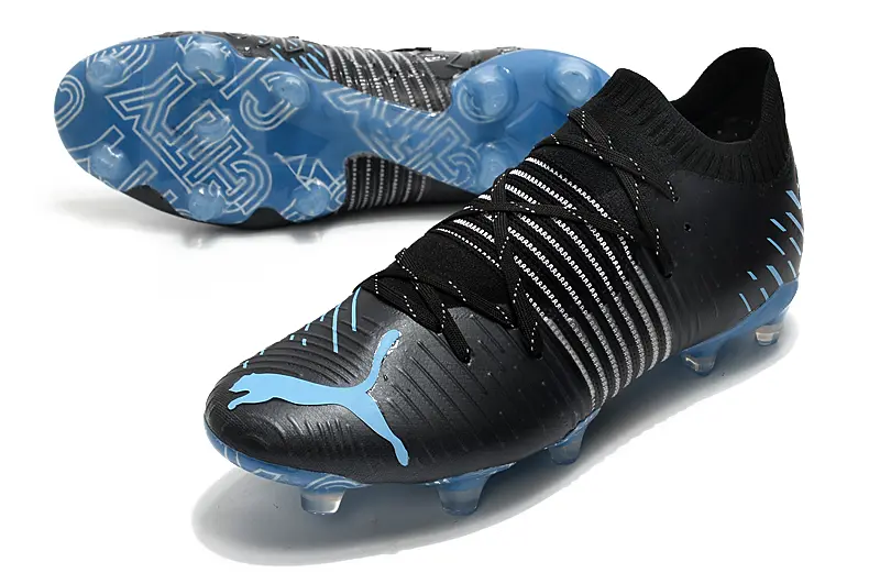 Puma Future Z 1.1 FG - Black/Sky Blue/Steel Grey