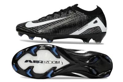 Nike Air Zoom Mercurial Vapor 16 Elite FG - Black/Graphite Gray/Icy Blue