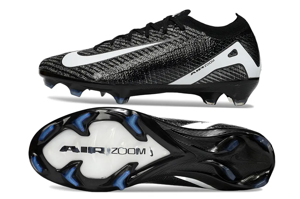 Nike Air Zoom Mercurial Vapor 16 Elite FG - Black/Graphite Gray/Icy Blue
