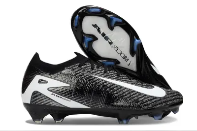 Nike Air Zoom Mercurial Vapor 16 Elite FG - Black/Graphite Gray/Icy Blue