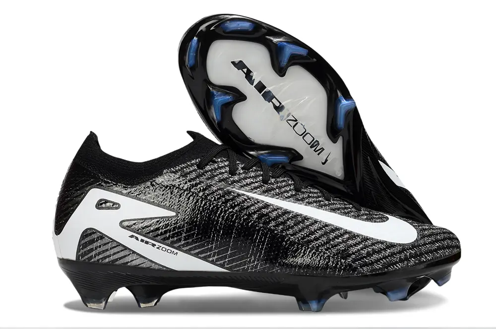 Nike Air Zoom Mercurial Vapor 16 Elite FG - Black/Graphite Gray/Icy Blue