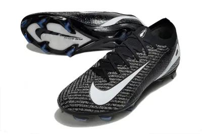 Nike Air Zoom Mercurial Vapor 16 Elite FG - Black/Graphite Gray/Icy Blue