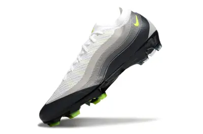 Nike Air Zoom Mercurial Vapor 16 Elite FG - White/Light Grey/Neon Green