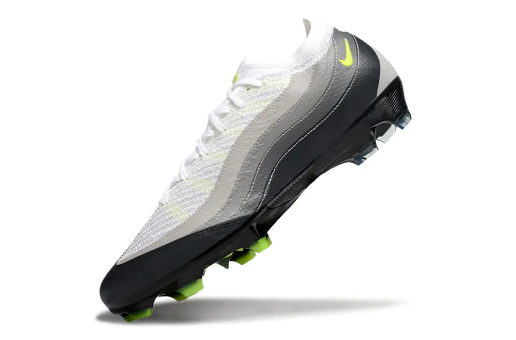 Nike Air Zoom Mercurial Vapor 16 Elite FG - White/Light Grey/Neon Green