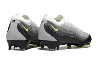 Nike Air Zoom Mercurial Vapor 16 Elite FG - White/Light Grey/Neon Green