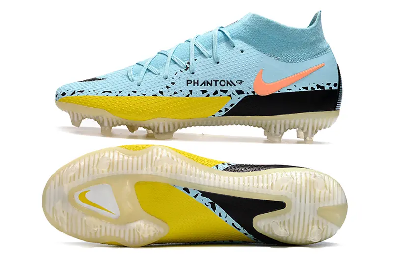 Nike Phantom GT 2 Elite DF FG - Blue/Vibrant Yellow/Shadow Black