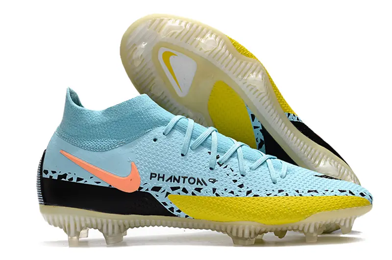 Nike Phantom GT 2 Elite DF FG - Blue/Vibrant Yellow/Shadow Black