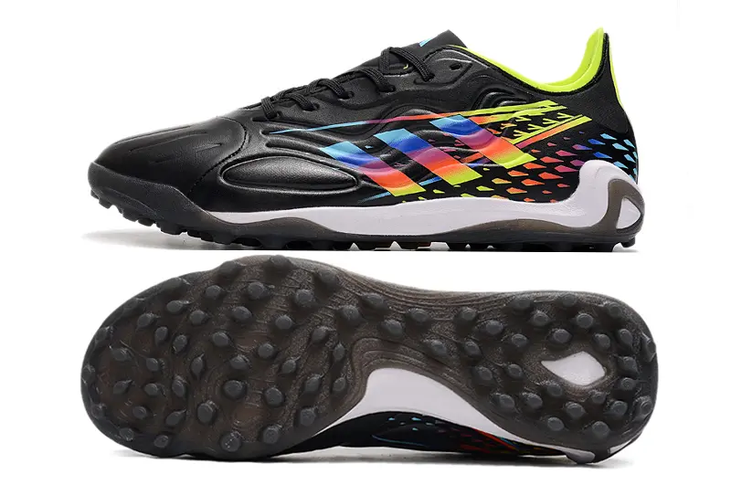 Adidas Copa Sense.1 TF - Black/Neon Yellow/Fiery Red