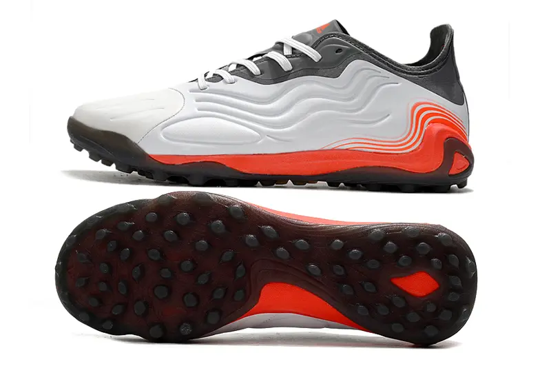 Adidas Copa Sense.1 TF - White/Vibrant Orange/Charcoal Grey