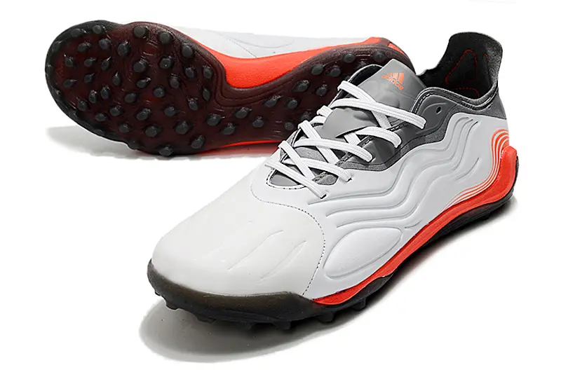 Adidas Copa Sense.1 TF - White/Vibrant Orange/Charcoal Grey