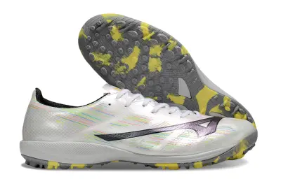 Mizuno Alpha II TF - White/Electric Yellow/Sleek Black