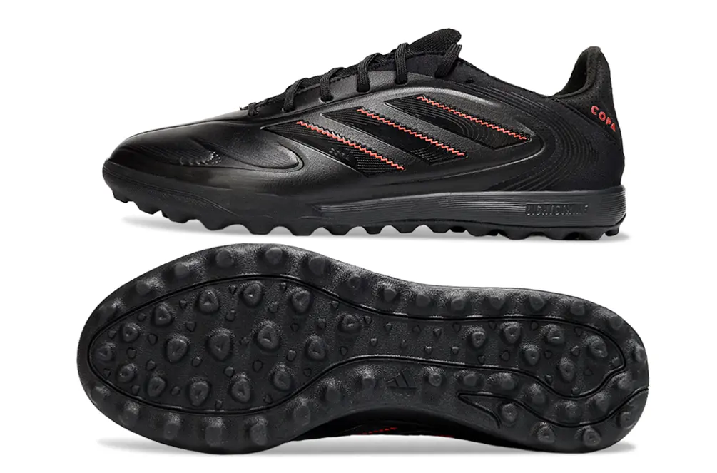 Adidas Copa Pure 3 TF - Black/Fiery Red/Shadow Grey