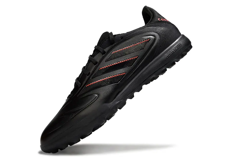 Adidas Copa Pure 3 TF - Black/Fiery Red/Shadow Grey
