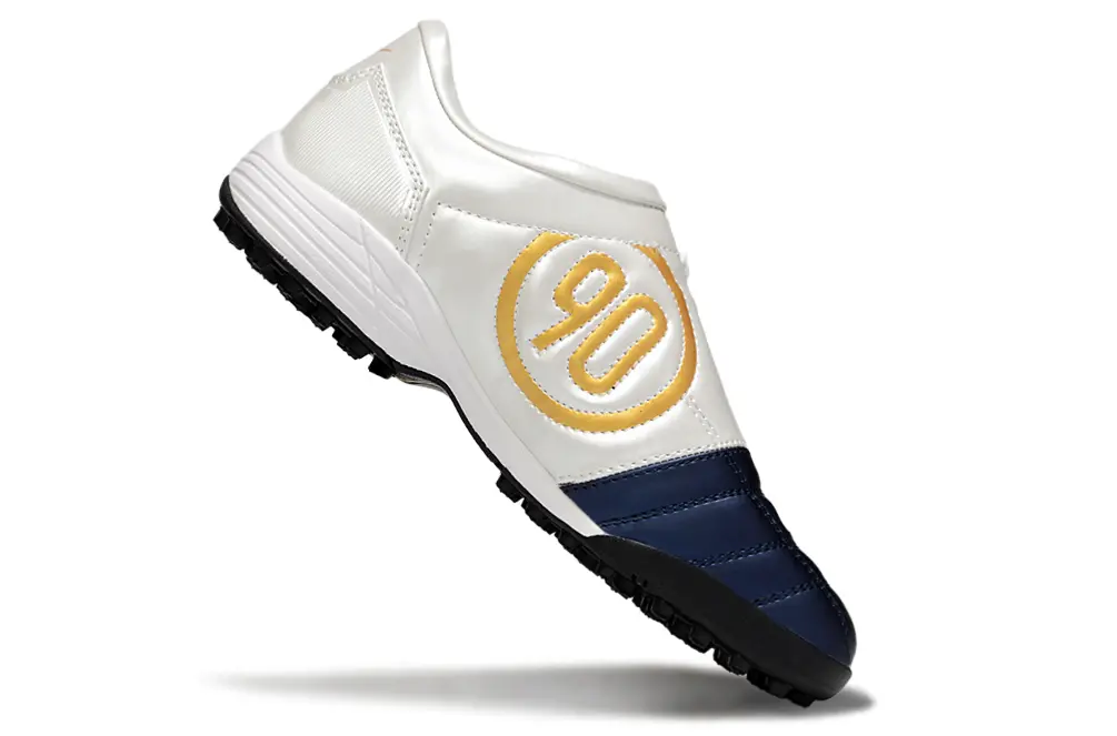 Nike Total 90 III TF - Navy/Ocean Blue/Gold Accents