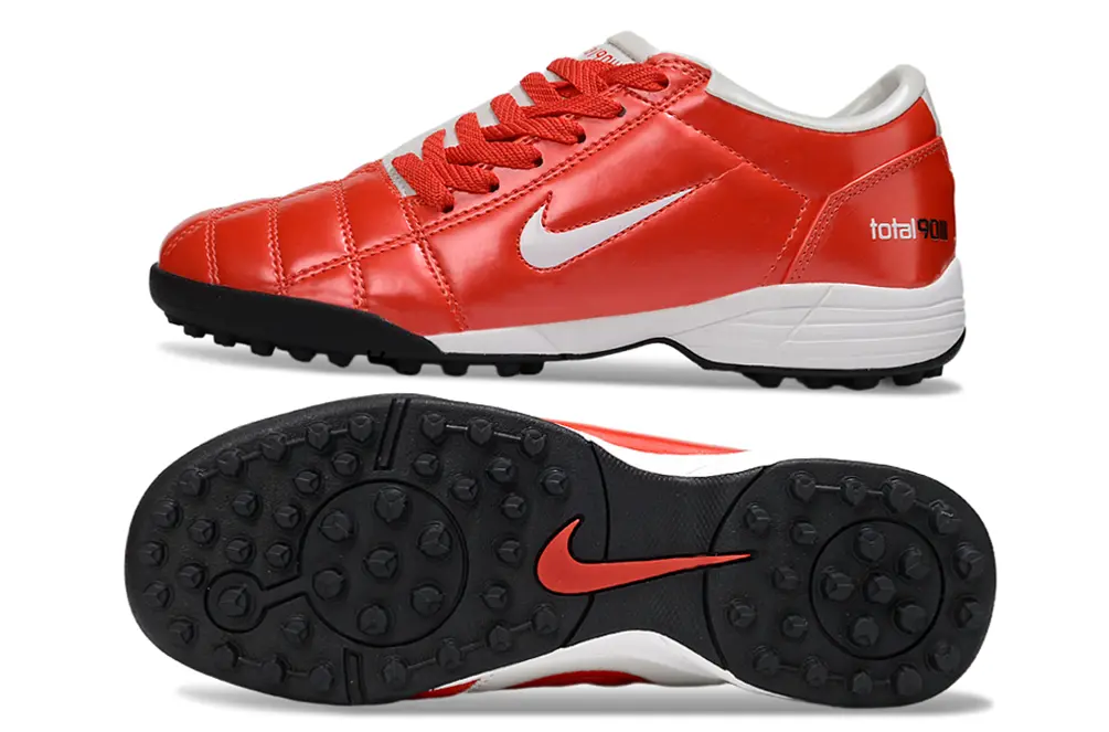 Nike Total 90 III TF - Red/Vibrant Red/Classic White