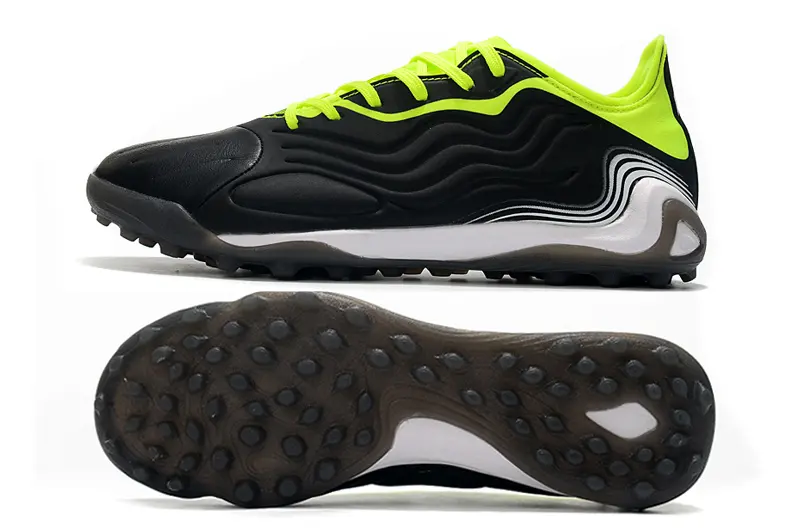 Adidas Copa Sense.1 TF - Black/Neon Green/White