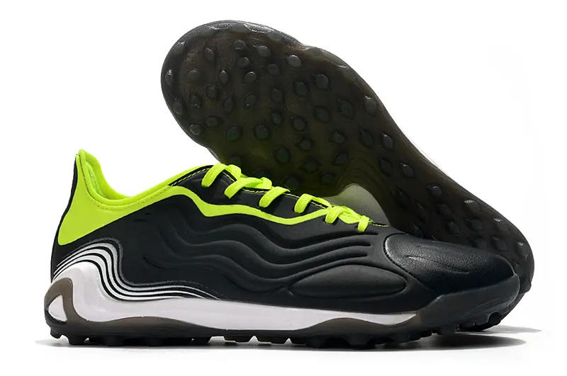 Adidas Copa Sense.1 TF - Black/Neon Green/White
