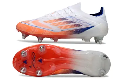 Adidas F50 Elite SG - White/Bright Orange/Deep Blue
