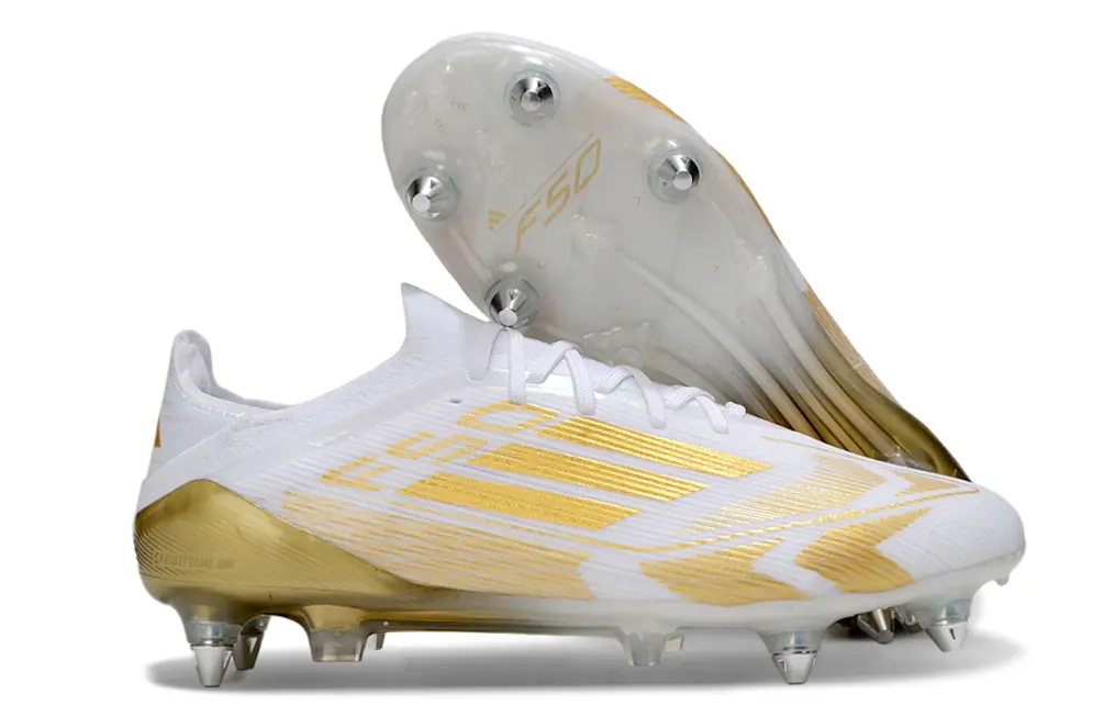 Adidas F50 Elite SG - White/Golden Glow/Brilliant White