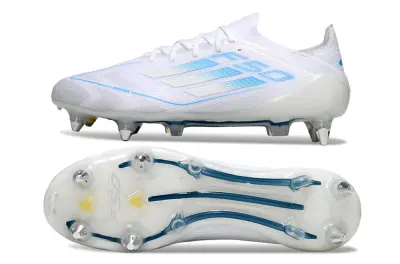 Adidas F50 Elite SG - White/Ice Blue/Royal Blue