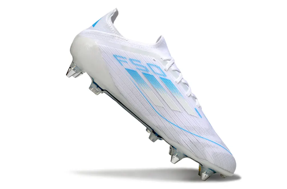 Adidas F50 Elite SG - White/Ice Blue/Royal Blue