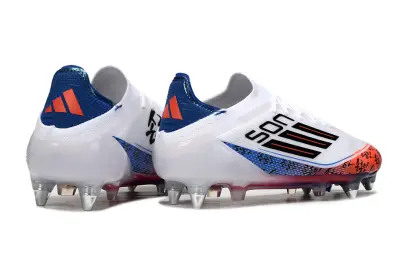 Son x Adidas F50 Elite SG - White/Fiery Orange/Sky Blue