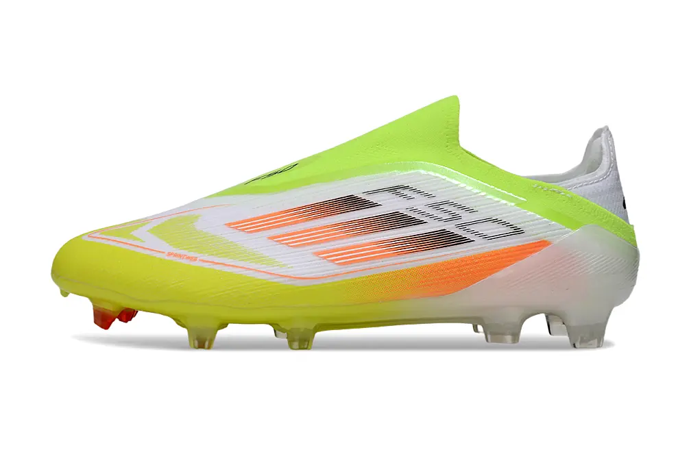 Adidas F50 Elite Laceless FG - Yellow/Neon Yellow/Fluorescent Orange
