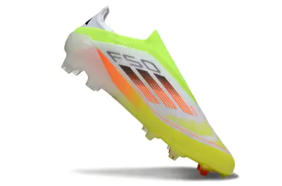 Adidas F50 Elite Laceless FG - Yellow/Neon Yellow/Fluorescent Orange