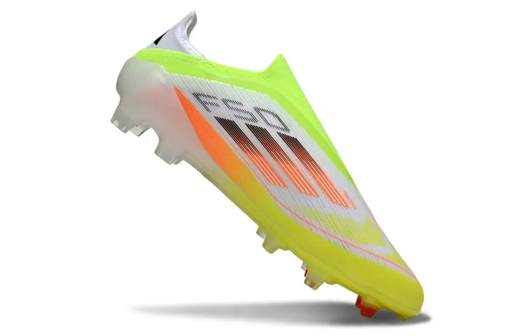 Adidas F50 Elite Laceless FG - Yellow/Neon Yellow/Fluorescent Orange