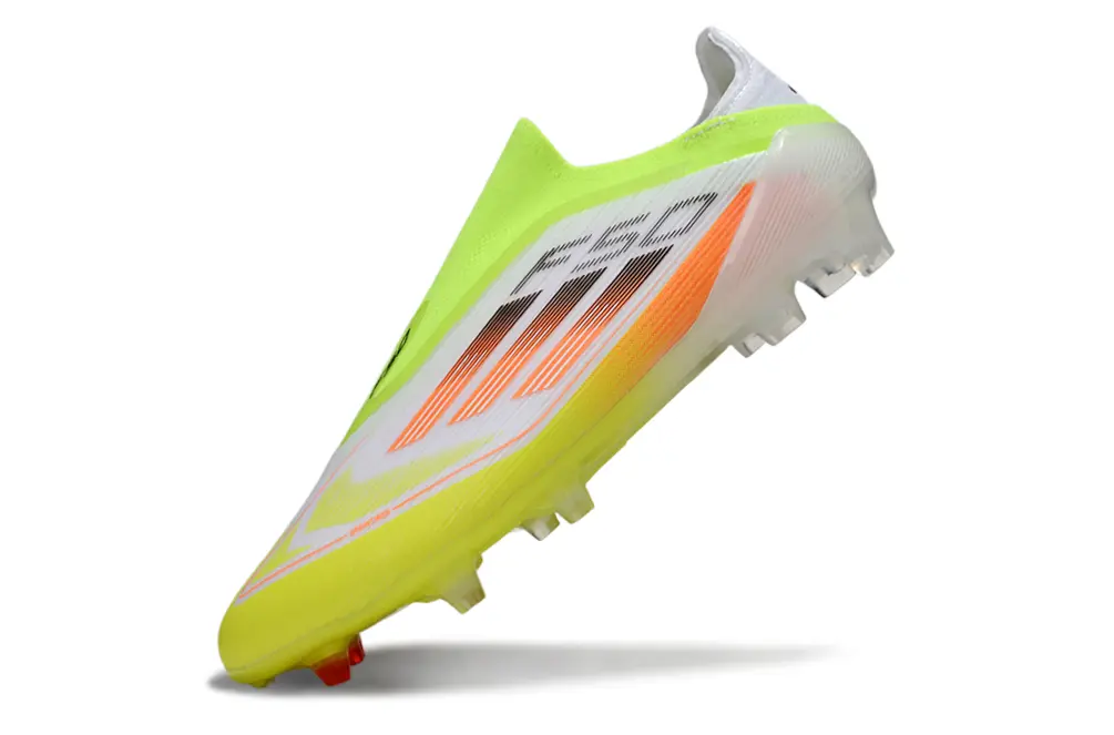 Adidas F50 Elite Laceless FG - Yellow/Neon Yellow/Fluorescent Orange