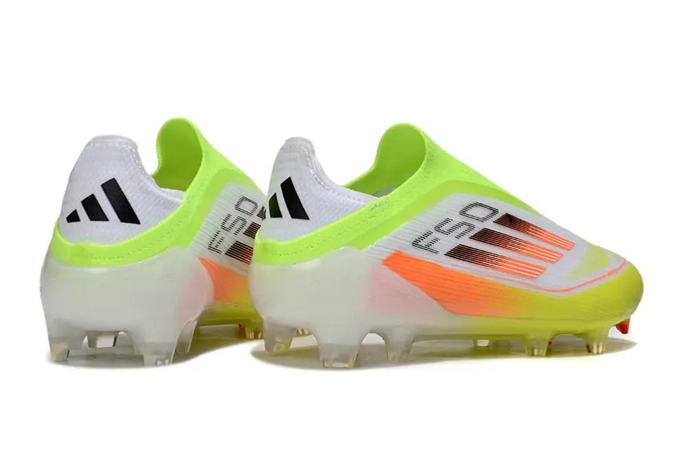 Adidas F50 Elite Laceless FG - Yellow/Neon Yellow/Fluorescent Orange