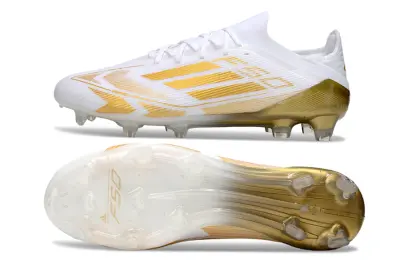 Adidas F50 Elite FG - White/Golden Glow/Sporty Yellow