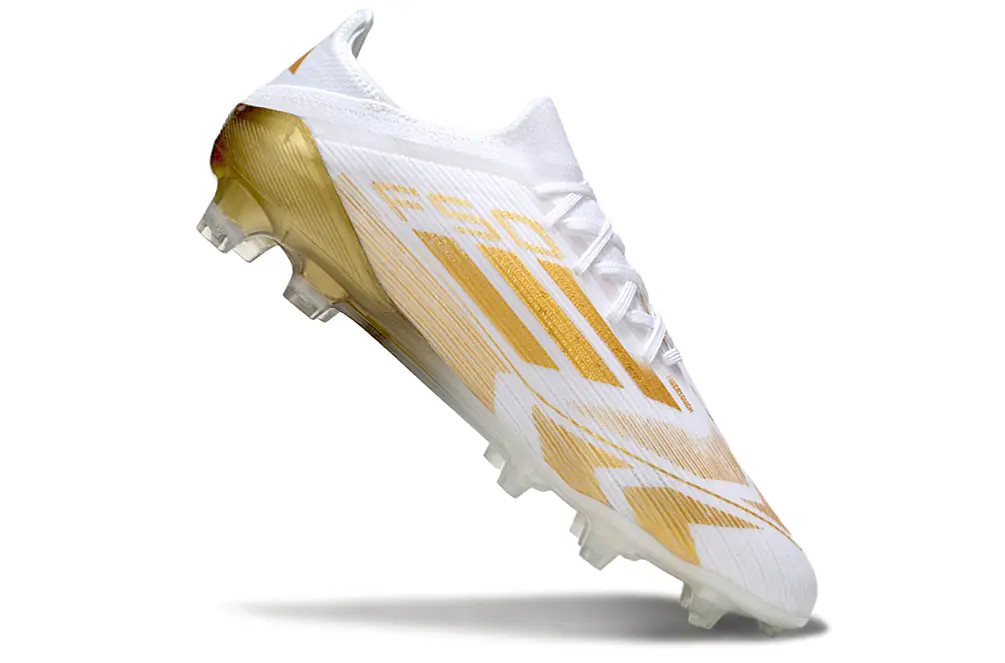 Adidas F50 Elite FG - White/Golden Glow/Sporty Yellow