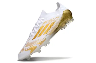 Adidas F50 Elite FG - White/Golden Glow/Sporty Yellow