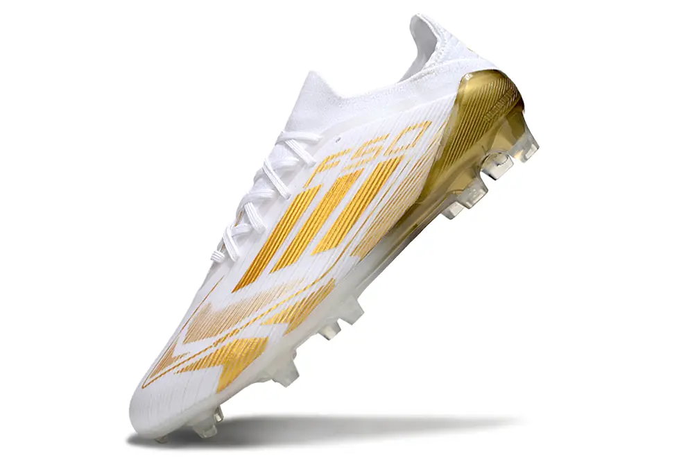 Adidas F50 Elite FG - White/Golden Glow/Sporty Yellow