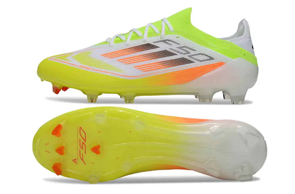 Adidas F50 Elite FG - Yellow/Vibrant Lime/Fiery Orange