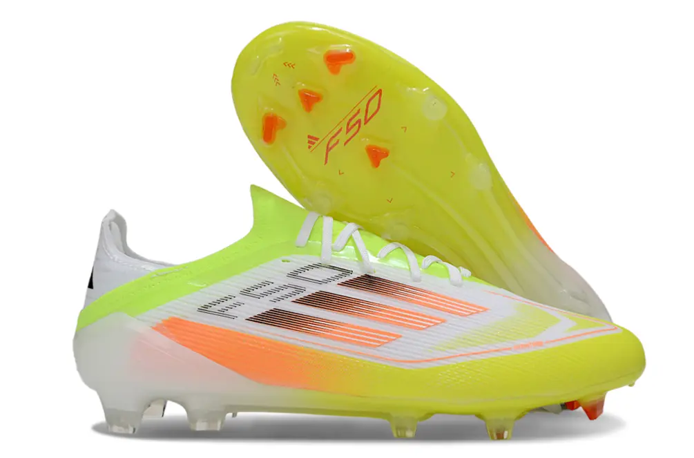 Adidas F50 Elite FG - Yellow/Vibrant Lime/Fiery Orange