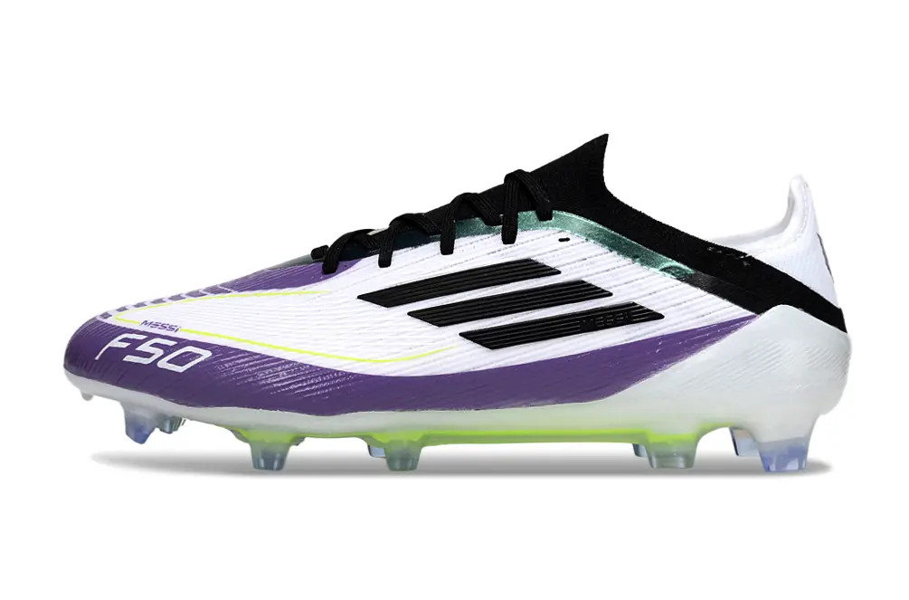 Messi x Adidas F50 Elite FG - Purple/Vibrant Purple/Luminous Yellow
