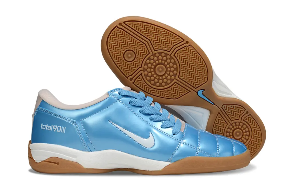 Nike Total 90 III IC - Blue/Light Blue/Gum Brown