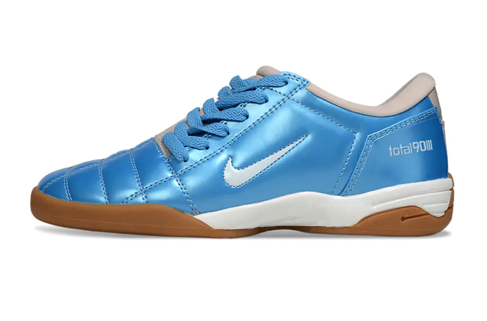 Nike Total 90 III IC - Blue/Light Blue/Gum Brown