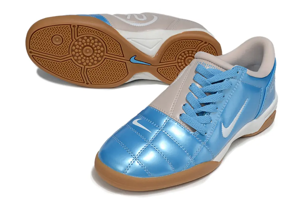 Nike Total 90 III IC - Blue/Light Blue/Gum Brown