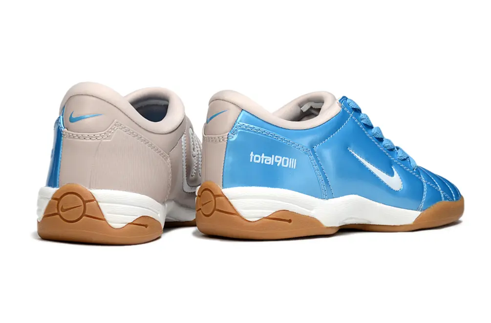 Nike Total 90 III IC - Blue/Light Blue/Gum Brown