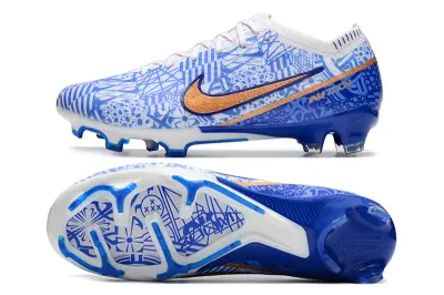 Nike Air Zoom Mercurial Vapor 15 Elite FG - Blue/Crisp Blue/Golden Sunset