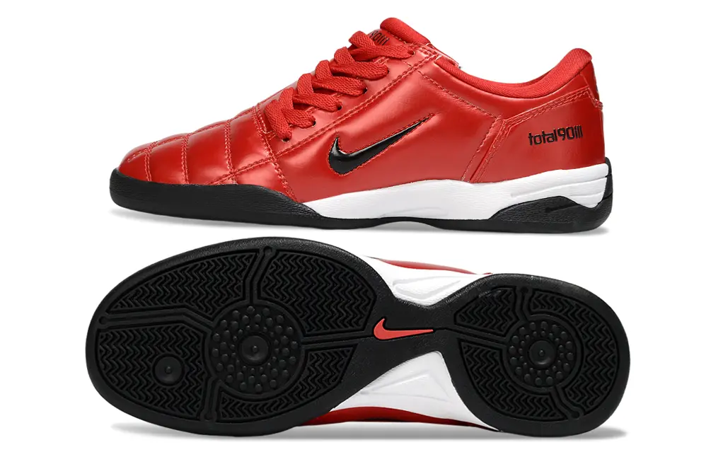 Nike Total 90 III IC - Red/Bold Scarlet/Shiny Black