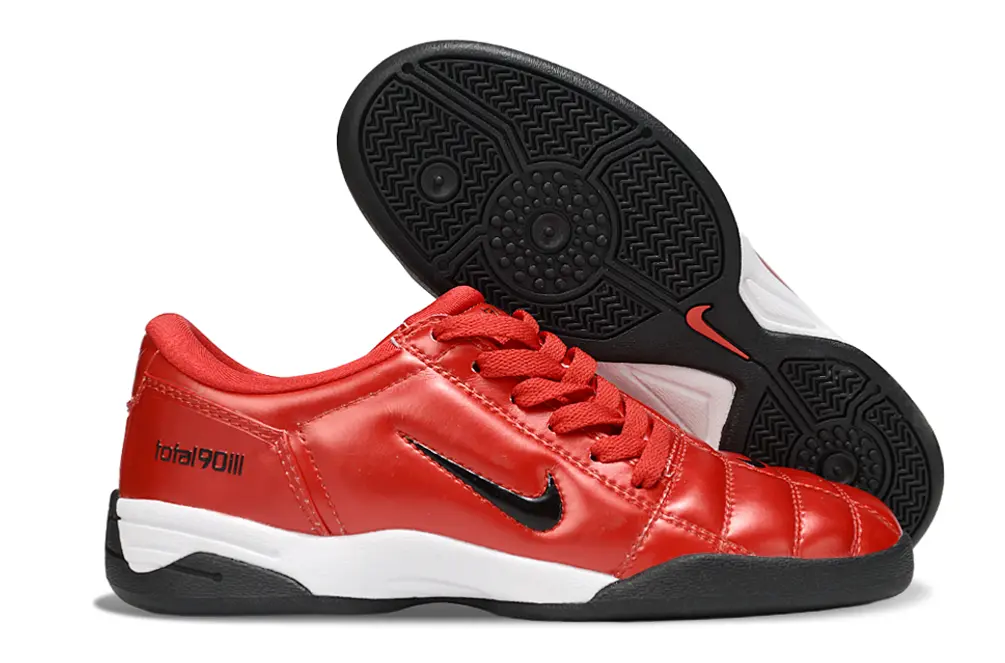 Nike Total 90 III IC - Red/Bold Scarlet/Shiny Black