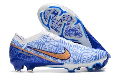 Nike Air Zoom Mercurial Vapor 15 Elite FG - Blue/Crisp Blue/Golden Sunset