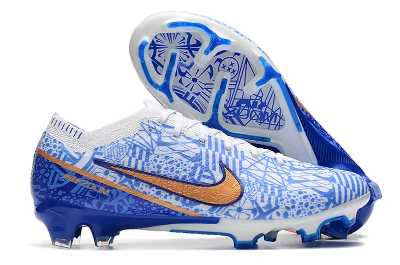 Nike Air Zoom Mercurial Vapor 15 Elite FG - Blue/Crisp Blue/Golden Sunset