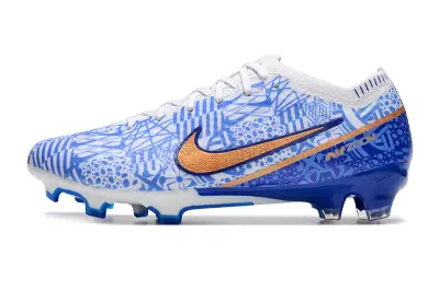 Nike Air Zoom Mercurial Vapor 15 Elite FG - Blue/Crisp Blue/Golden Sunset